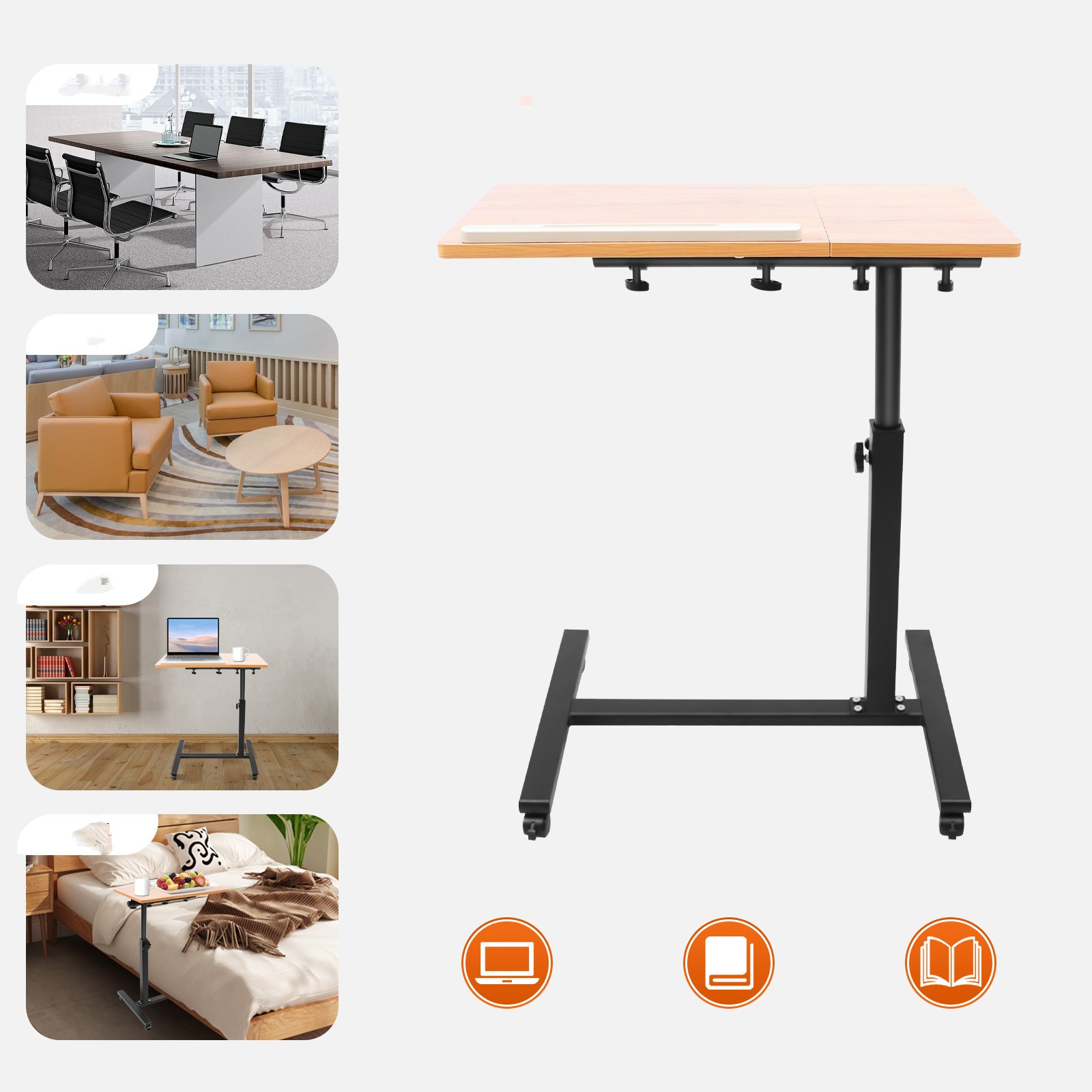 Tablet Lap Desk - Table pour ordinateur portable réglable 360