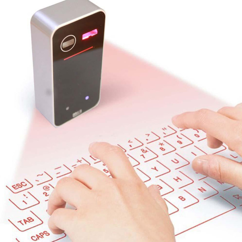 Android Tablet Gaming Accessories - Clavier Laser sans fil Portable, Projection