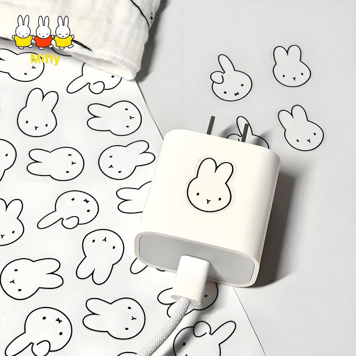 Tablet Cute Accessories - Kawaii Anime Miffy lapin tasse d'eau