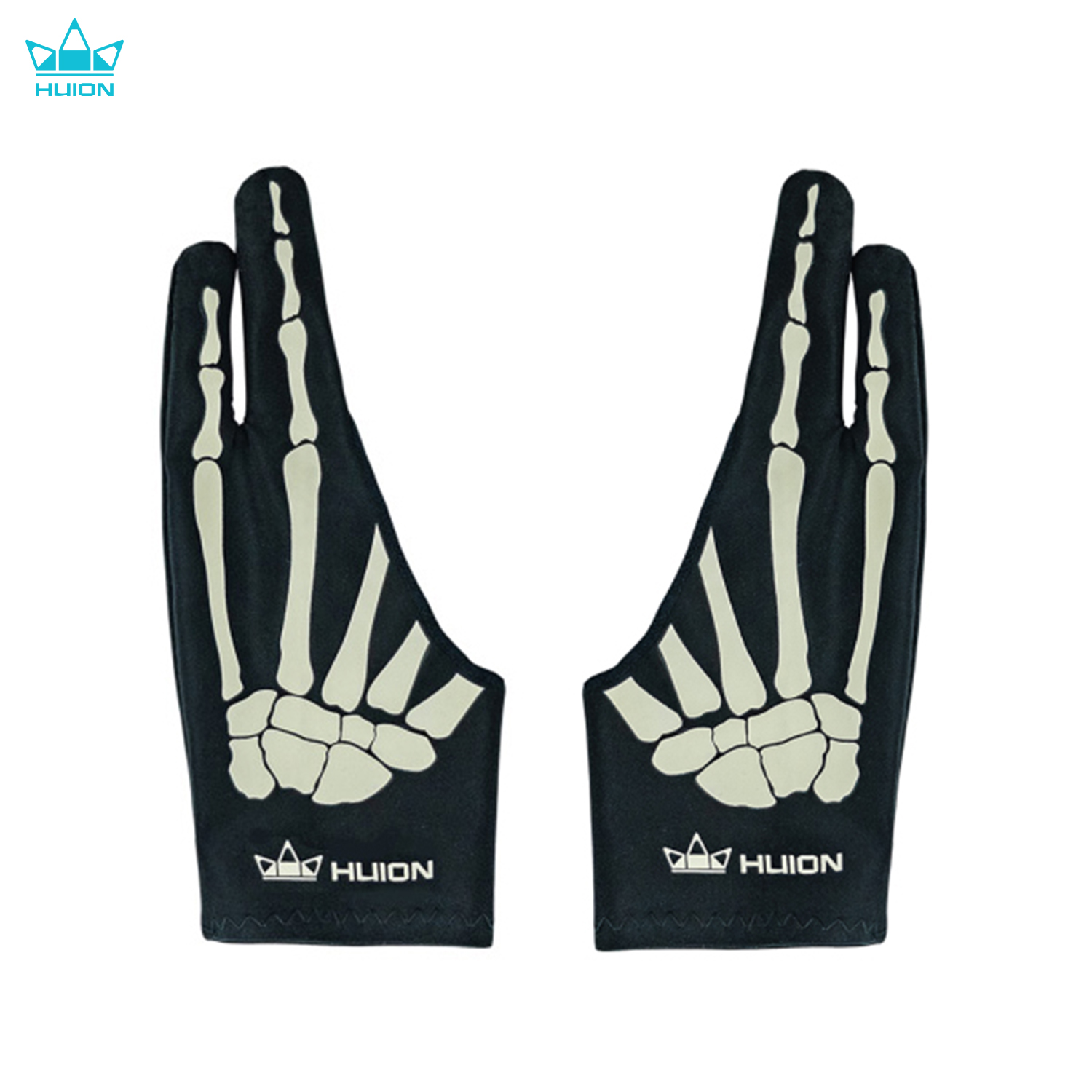 Drawing Glove Artist - Gant squelette Huion gant d'artiste anti-salissure