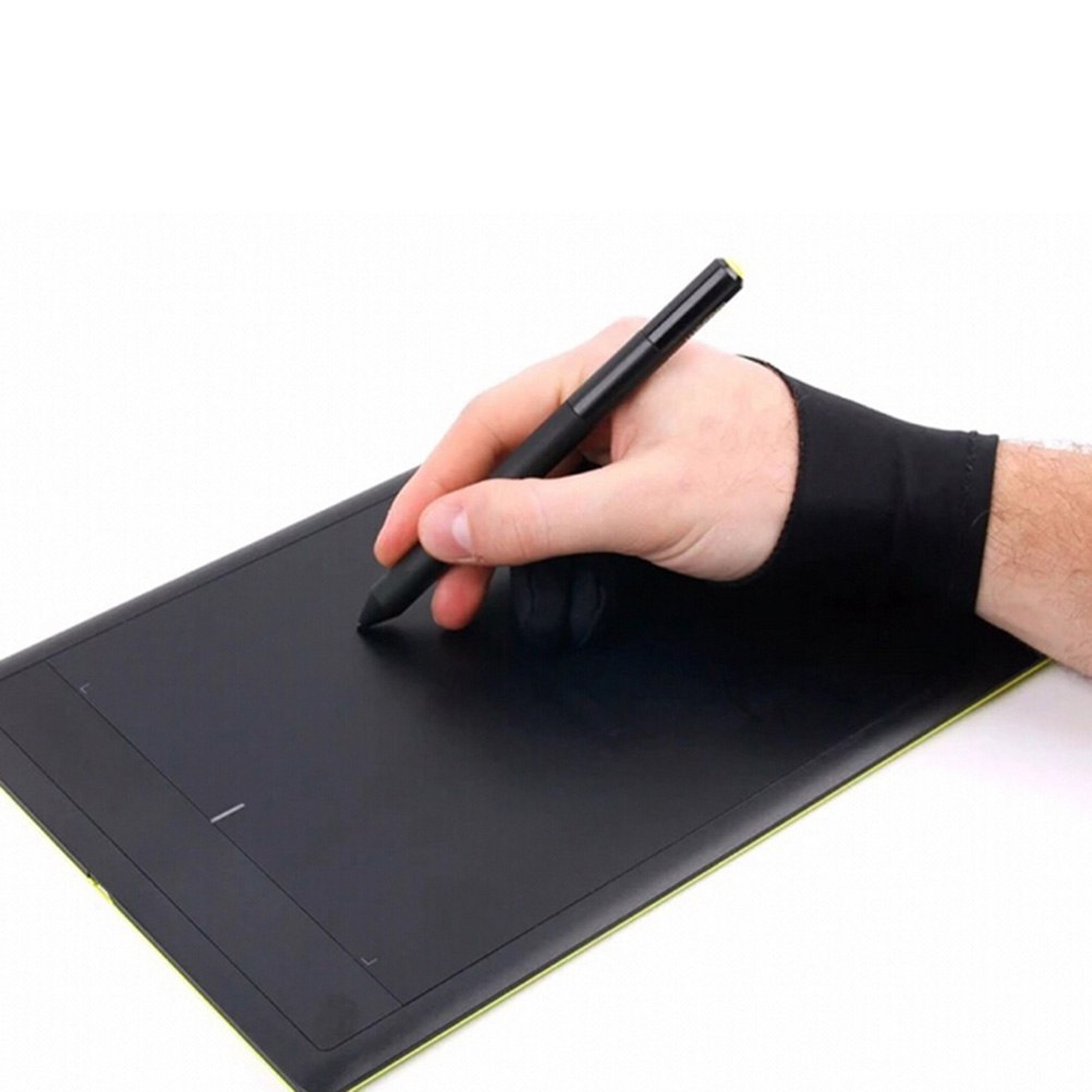 Drawing Glove Artist - Gant d'artiste anti-salissure à 2 doigts