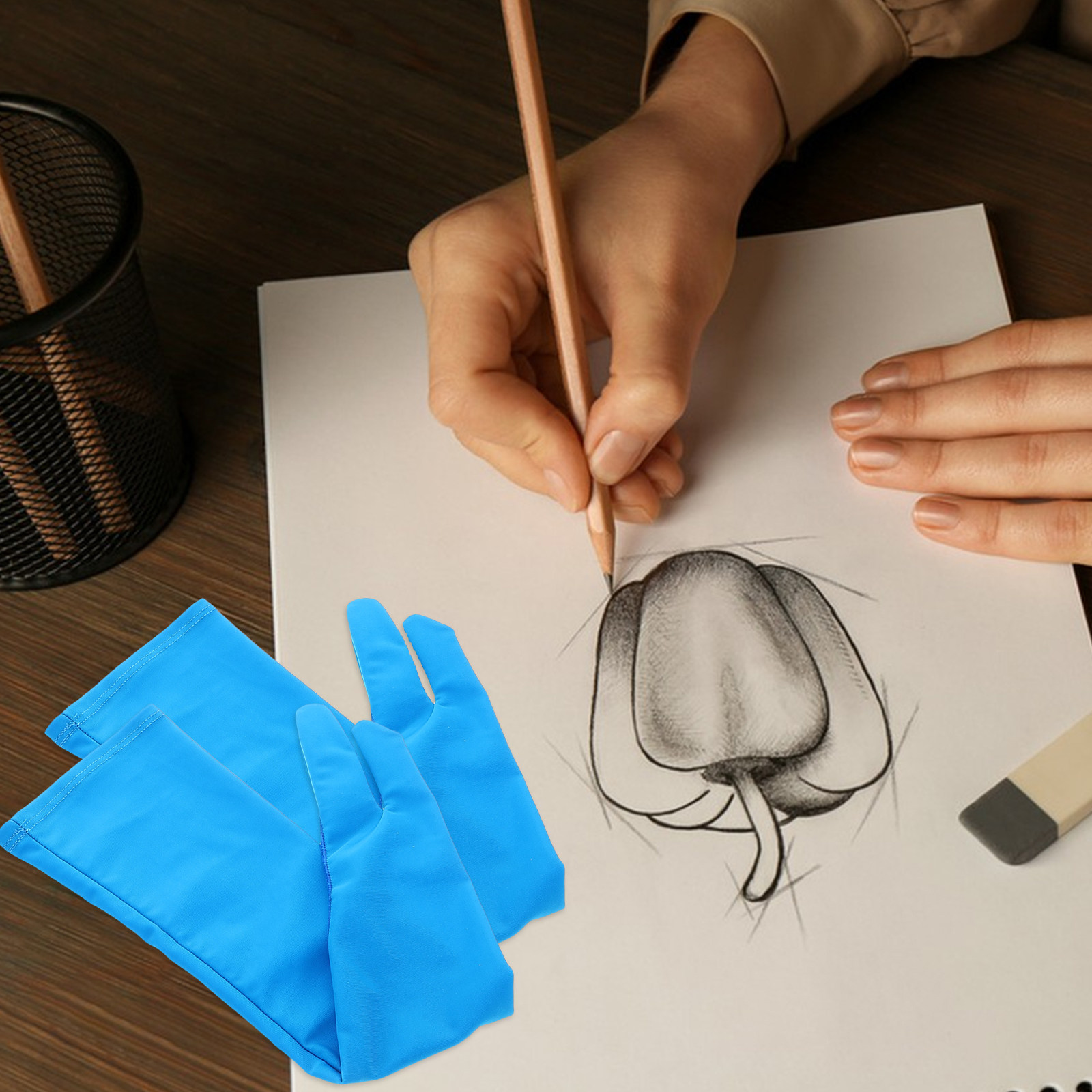 1 paire de gants de dessin à d - Drawing Glove Artist avis et prix