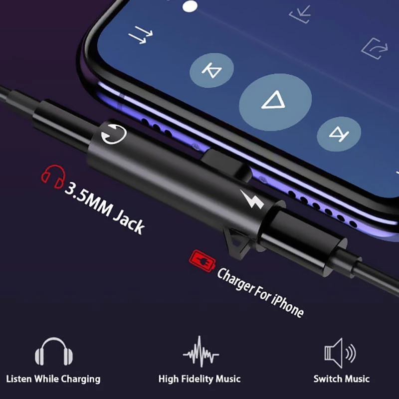 Répartiteur adaptateur 2 en 1  - Wired Earphone Lightning avis et prix