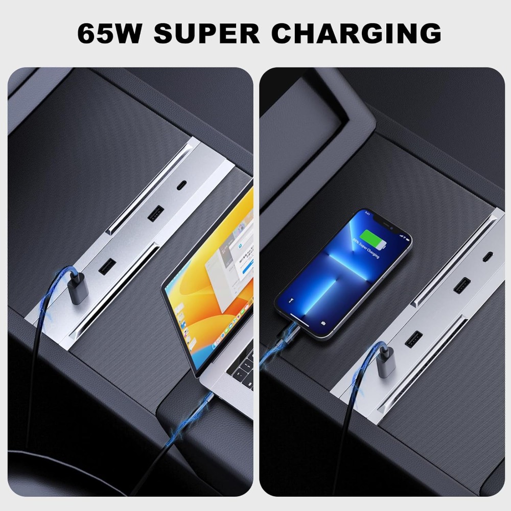 Accessoire intérieur pour Tesl - Usb Hub Type C avis et prix