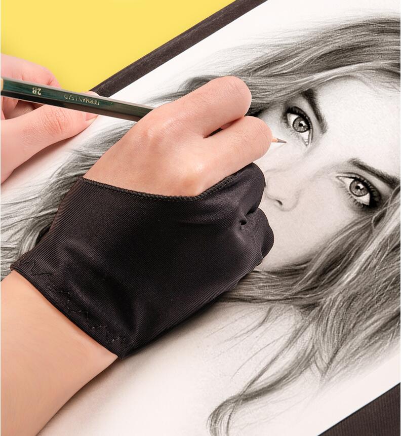 Gant anti-touch pour artiste à - Drawing Glove Artist avis et prix