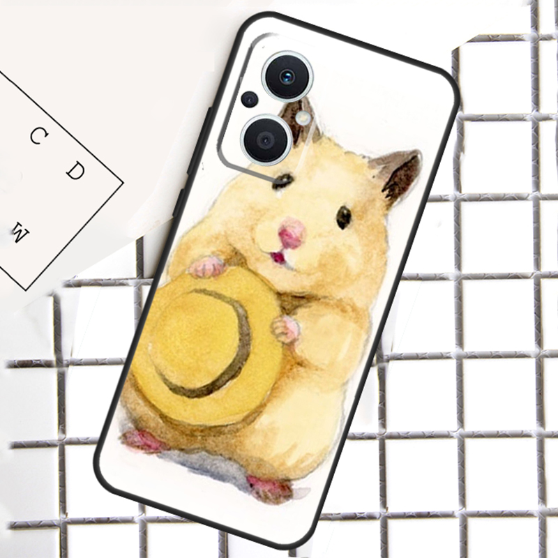 Coque à motif de hamster pour  - Oppo Reno 12 avis et prix