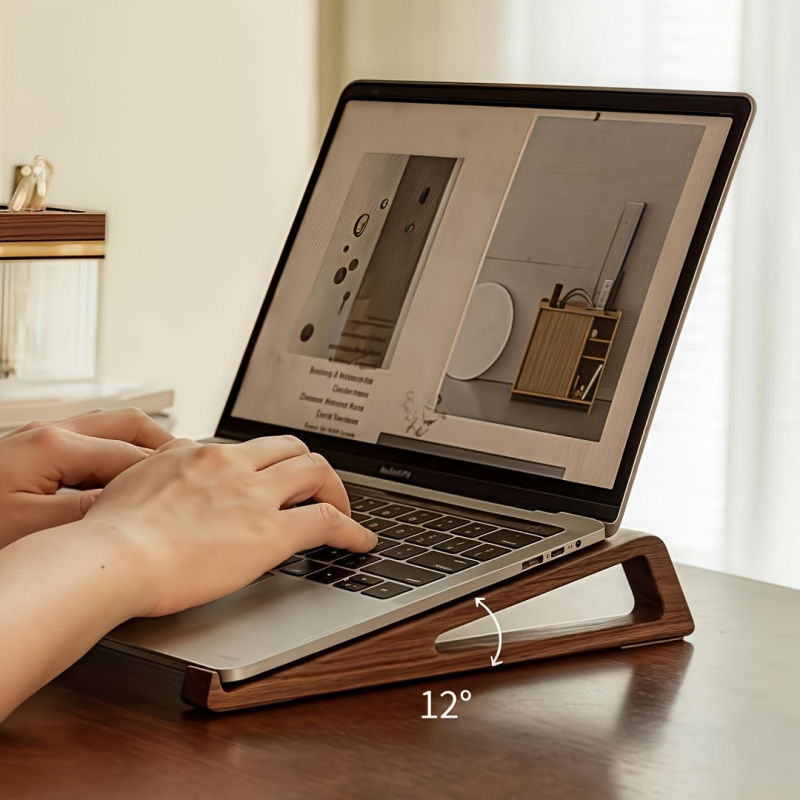 Support portable pliable en bo - Cooling Stand Tablet avis et prix
