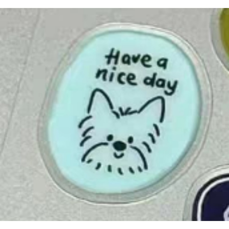 Autocollant 3D en résine trans - Tablet Cute Accessories avis et prix